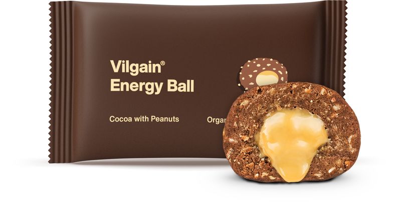 07844c98-19a5-4bcf-b058-f656c1b55212 Vilgain Energy Ball BIO – kakao s arašídovým máslem 30 g