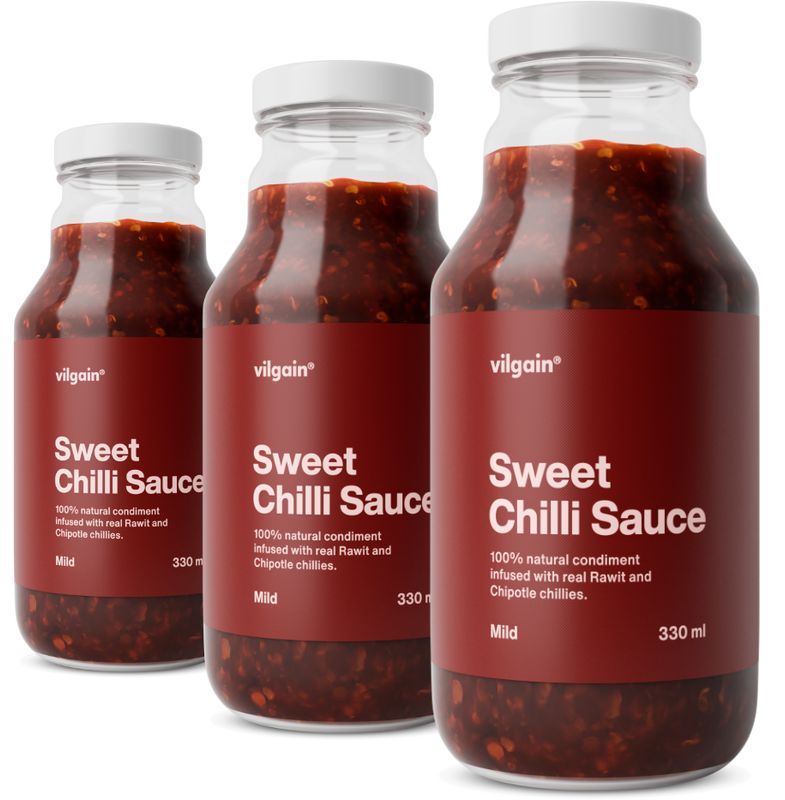 1457d0c2-55e8-4010-a0da-e30f10edeaaf Vilgain Sweet Chilli Sauce – 3× jemná 330 ml
