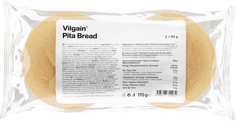 1590f240-96ba-4fbe-b717-0cee83c517a5 Vilgain Pita chléb – 170 g (2 x 85 g)