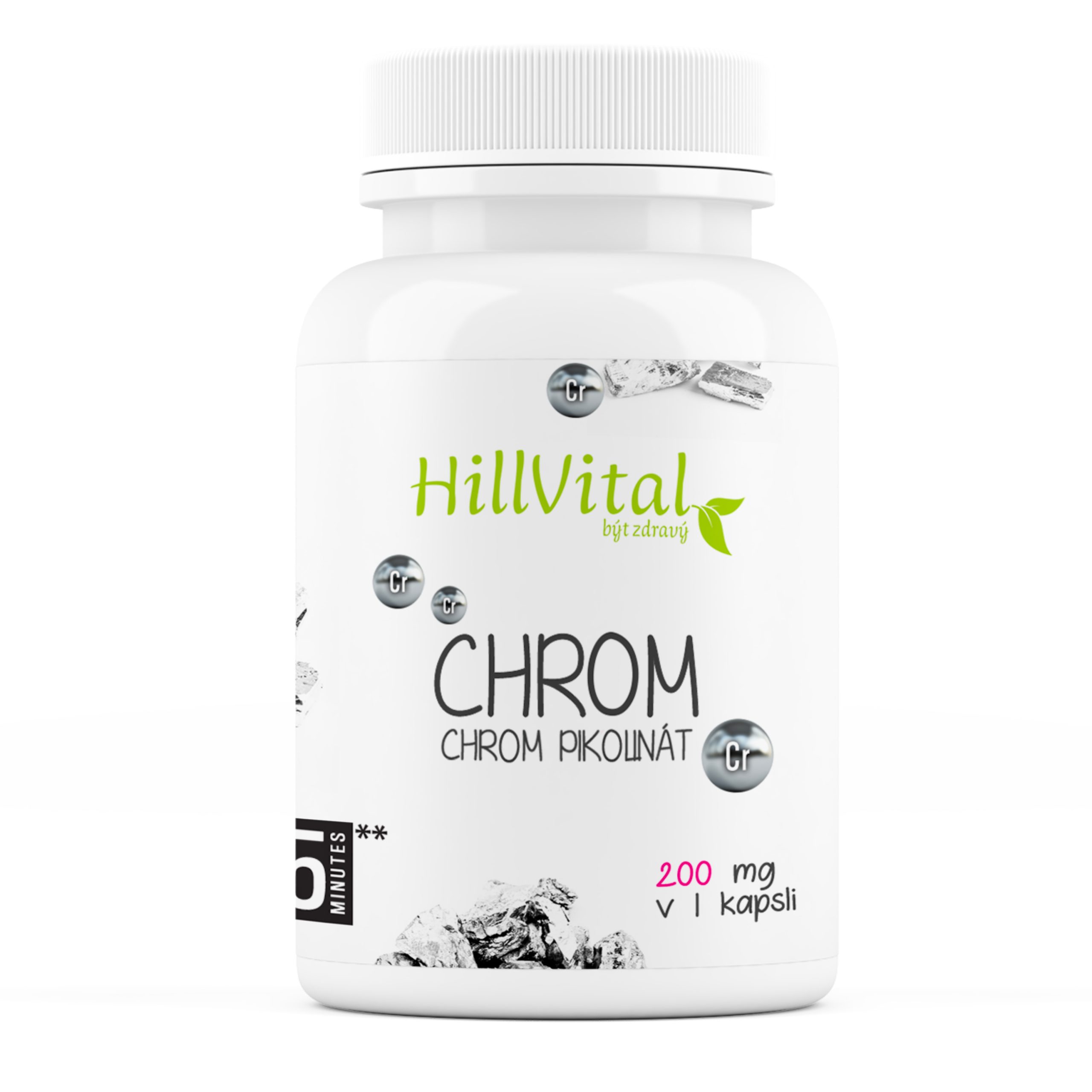 1612-2_chrom HillVital Chrom 100 kapslí