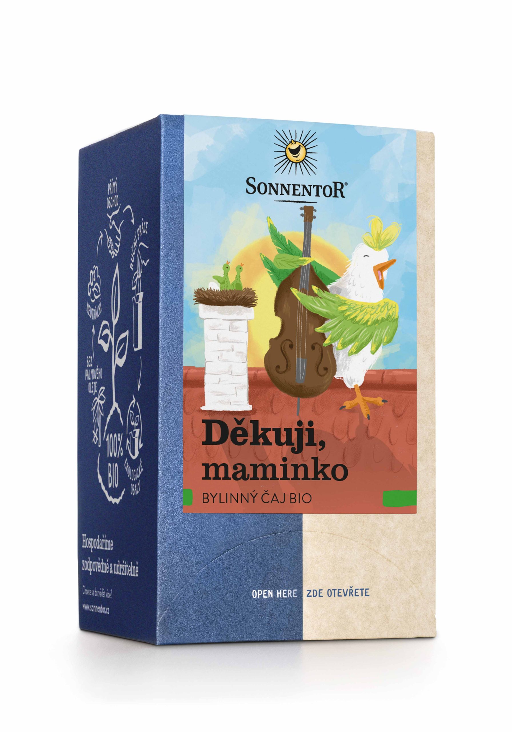 33493 Sonnentor - Děkuji, maminko bio 27 g porc. dvoukomorový