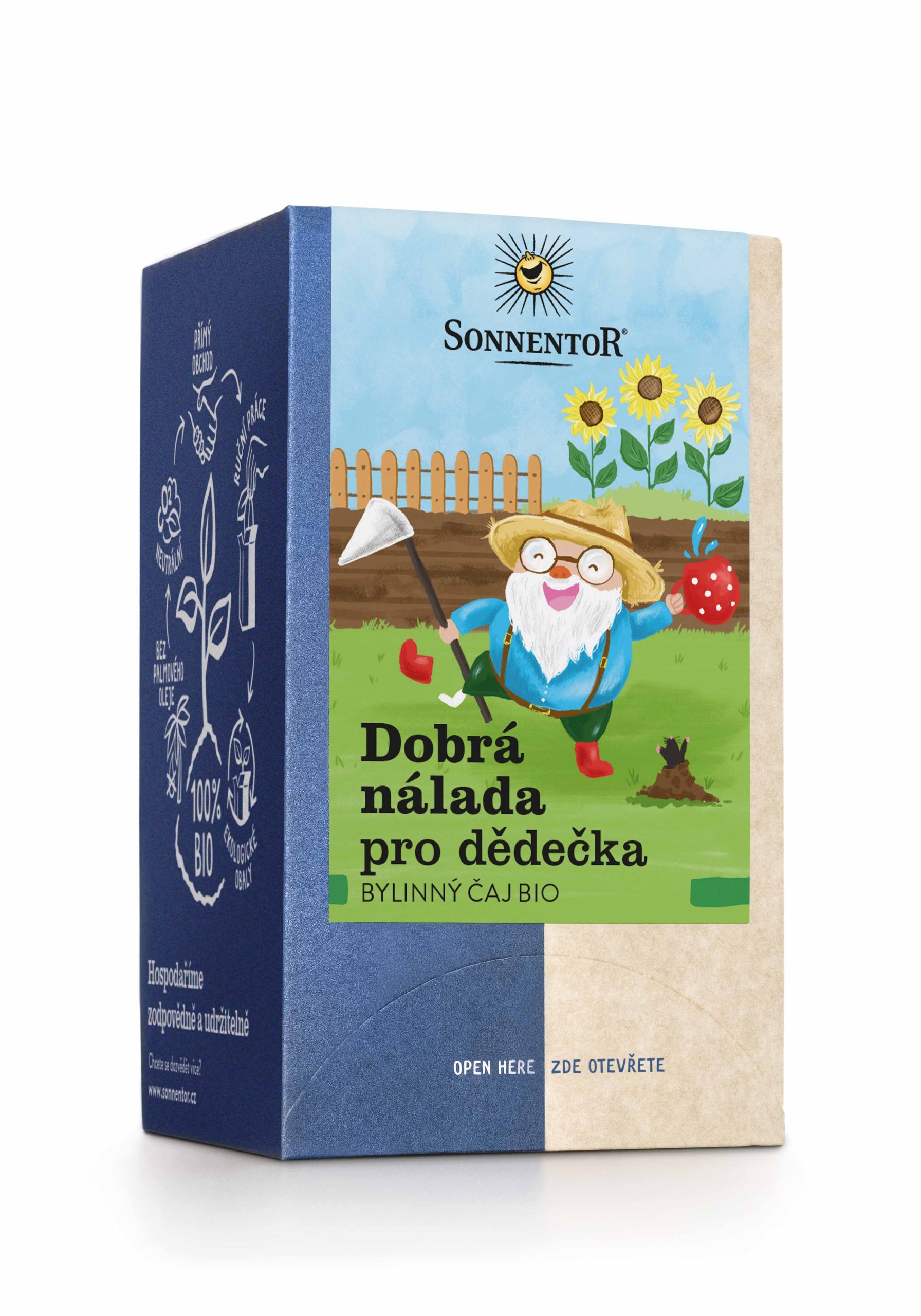 33494 Sonnentor - Dobrá nálada pro dědečka bio 27 g porc. dvoukomorový