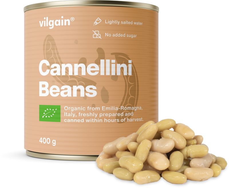 490fc1c8-3b88-4da2-8ad2-45fb66aba9d3 Vilgain Fazole Cannellini BIO – 400 g