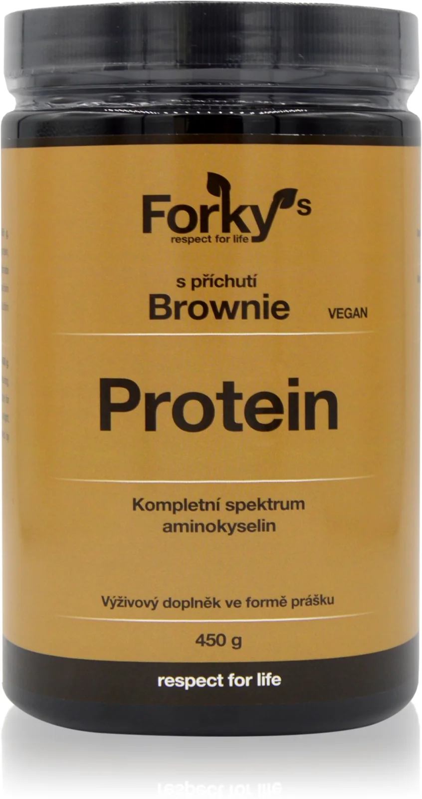 575_forkys-protein-rostlinny-protein-brownie Forky's Protein Brownie 450 g