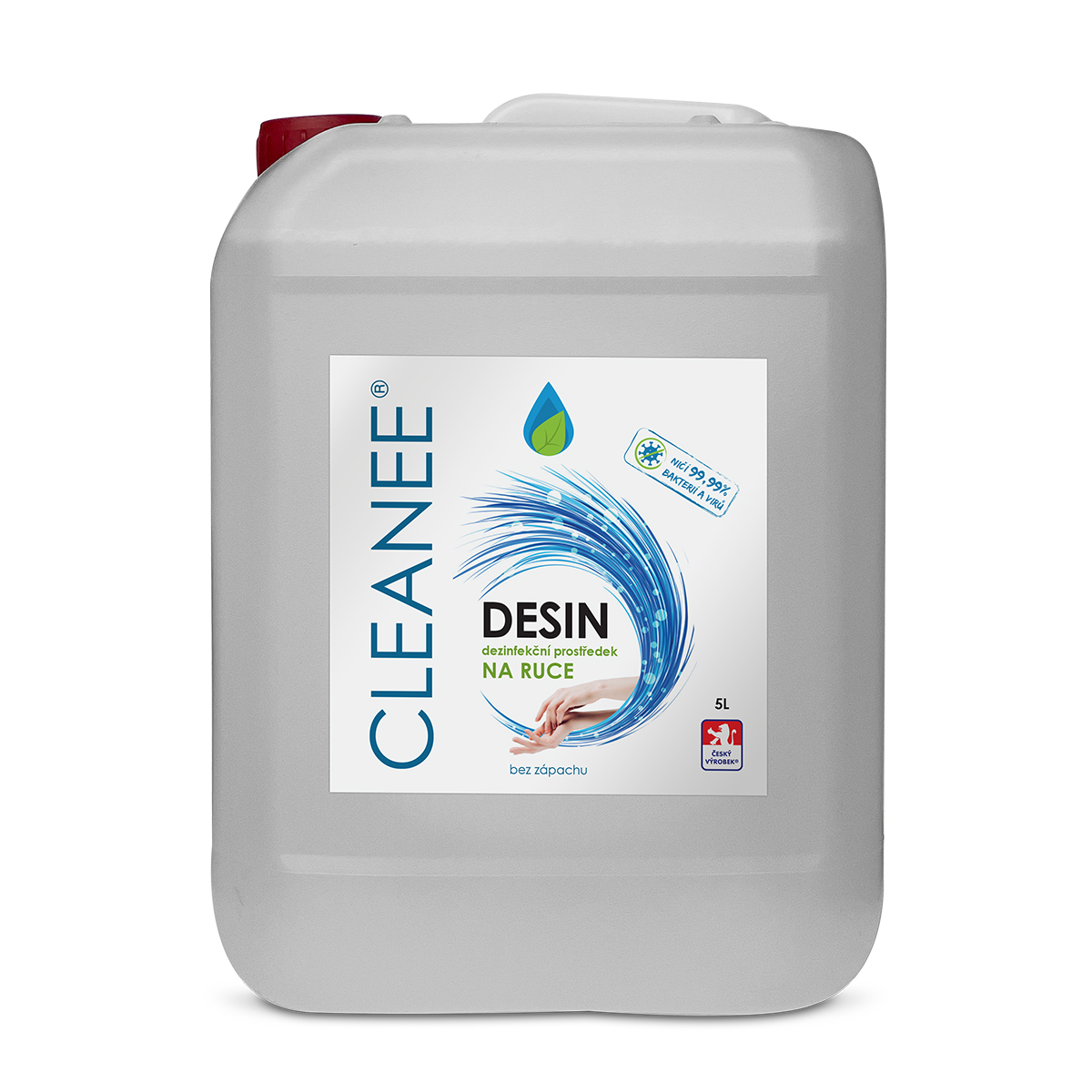 cleanee-desin-dezinfekce-na-ruce-5l CLEANEE desin - dezinfekce na ruce 5L