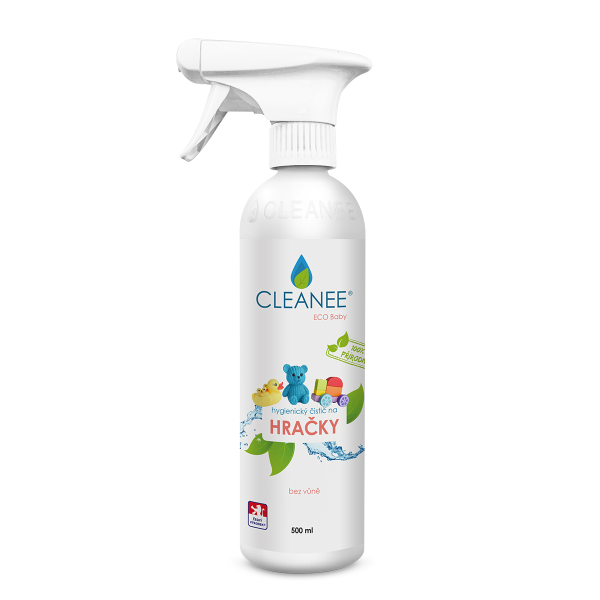 cleanee-eko-hygienicky-cistic-na-hracky-500ml CLEANEE EKO hygienický čistič na HRAČKY 500ml