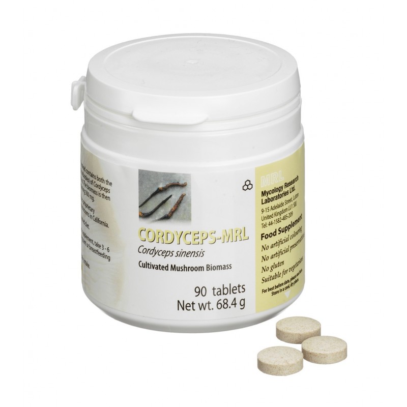 cordyceps-mrl-90-tablets MRL, Cordyceps sinensis, 90 tablet