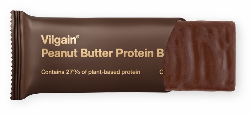 f380607e-c9f7-4657-8bf9-259788f30d82 Vilgain Peanut Butter Protein Bar BIO – 40 g