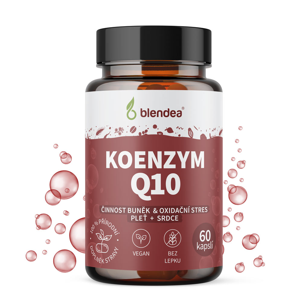 koenzym-q10-main Blendea - Koenzym Q10 60 kapslí