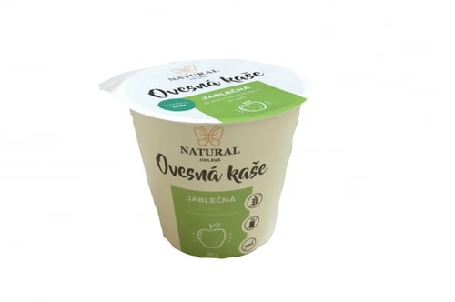 ovesna-kase-bez-lepku-jablecna-natural-80g Natural Jihlava Ovesná kaše bez lepku jablečná – Natural 80g