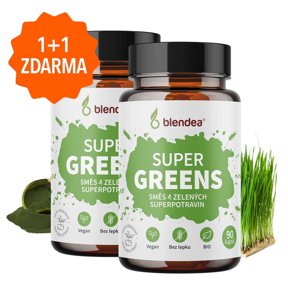 supergreens-kapsle-11-zdarma Blendea - SUPERGREENS 90 kapslí