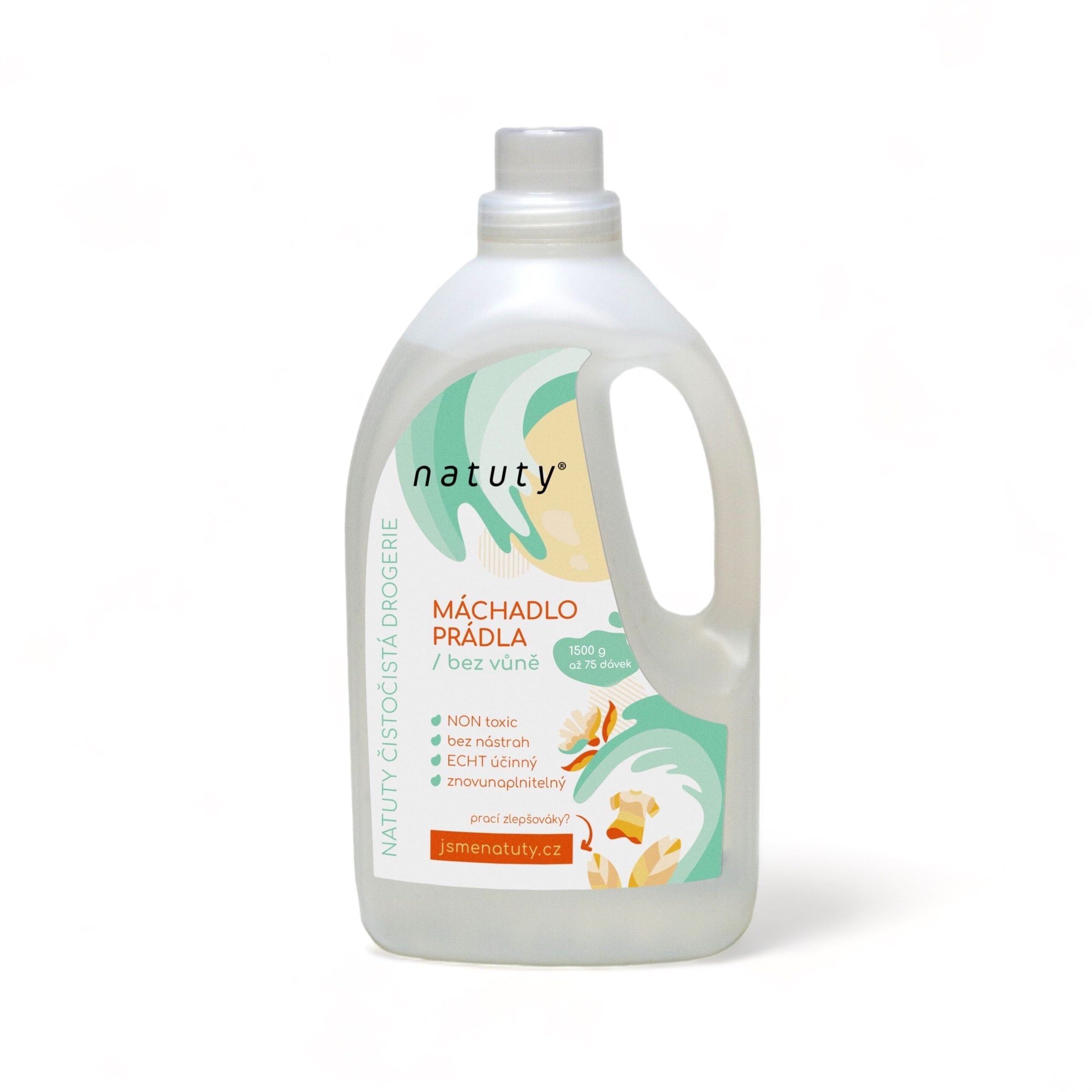 00F3AE17-D4D1-4457-AB23-63BE6A34F372 Natuty Máchadlo prádla bez vůně - 1.5 l