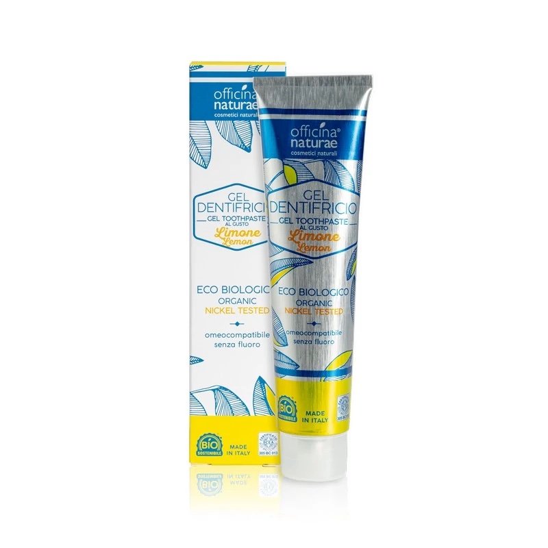 0d314fb91bcc7b202aece49c09d0fdbf-natural-gel-toothpaste-lemon-flavour Officina Naturae Zubní pasta s citrónem (75 ml) - ochrana zubů i dásní