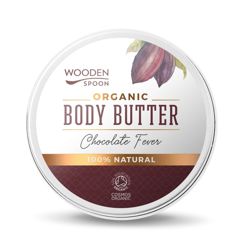 26290fab9cbe5d-telove-maslo-cokoladova-horucka-woodenspoon-100-ml Wooden Spoon Tělové máslo Čokoládová horečka BIO - 100 ml - zvláční a provoní citlivou pokožku
