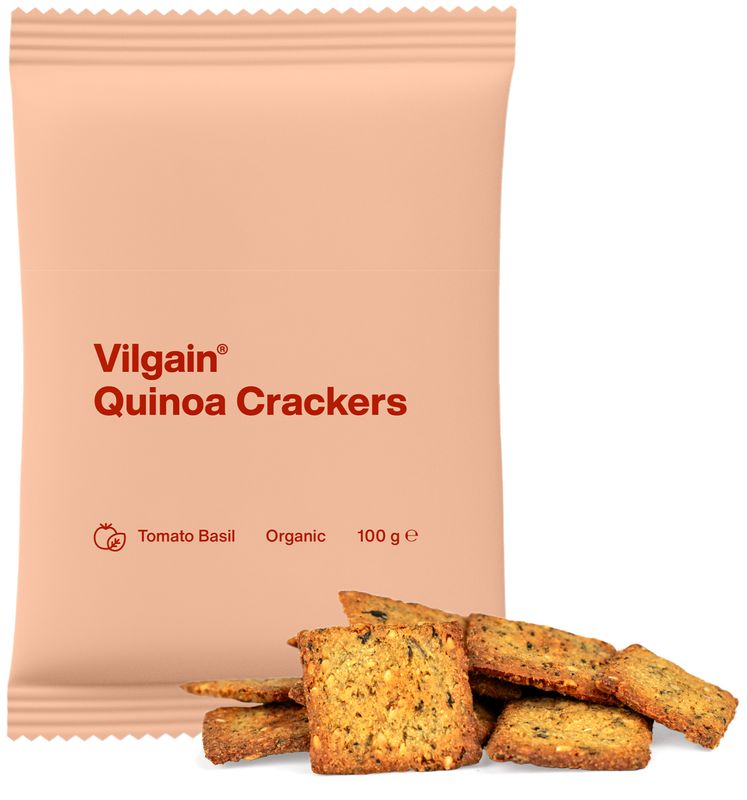 2f059d83-15c4-42d8-80e4-acc57f788431 Vilgain Quinoa krekry BIO – rajče s bazalkou 100 g