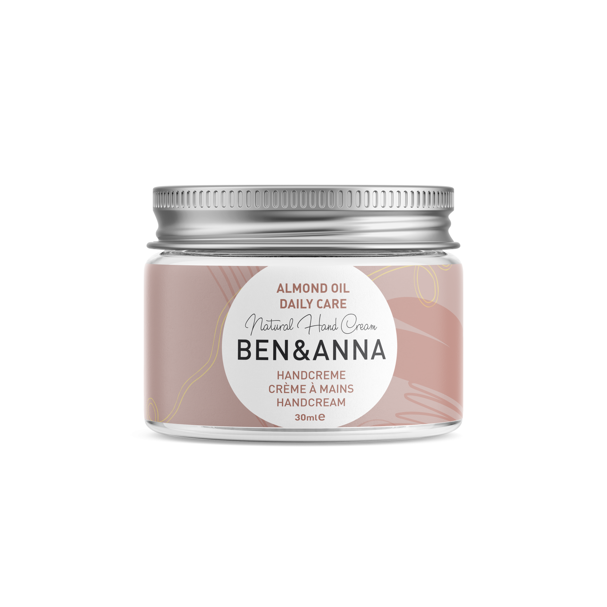 42931af40f1c8ffee1f3f226e6985479-4260491221995-Ben-and-Anna-krem-na-ruce-daily-care-30ml Ben & Anna Krém na ruce s mandlovým olejem (30 g) - denní péče