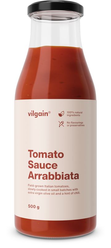 6646ed8c-6343-4d3b-9a3b-91d0f74fe2d2-2 Vilgain Rajčatová omáčka – Arrabbiata 500 g
