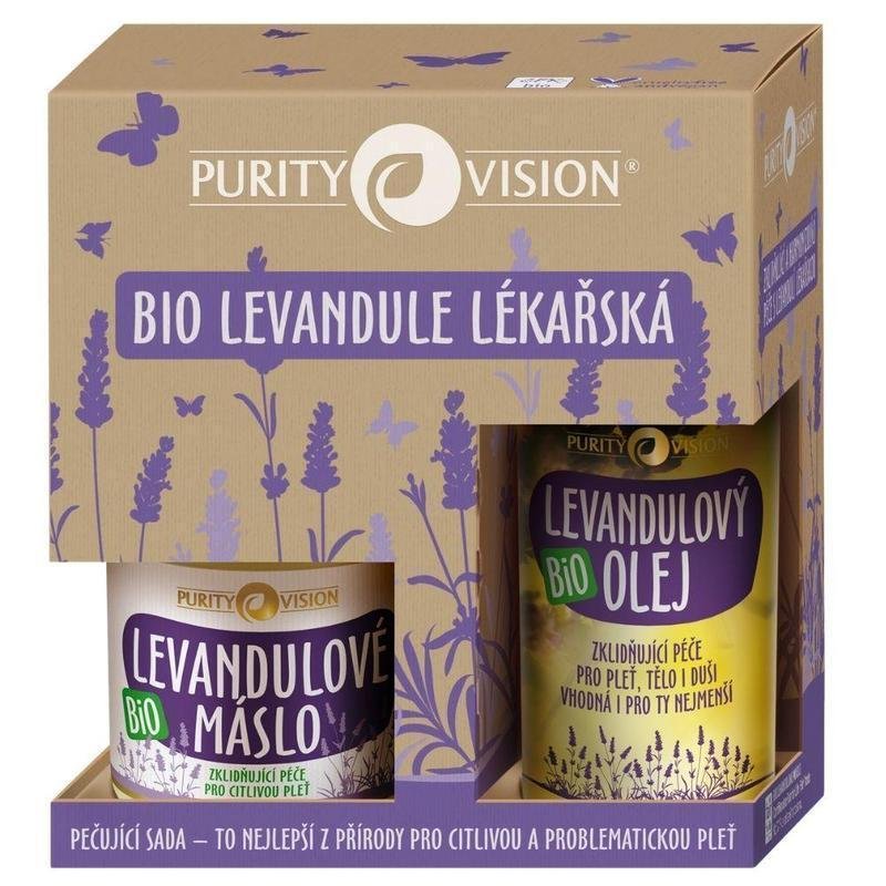 9e71f874ff4cffe10fc95ec8c63bfebc-B887FF92-36A2-40DA-9754-F08C02BEDEB0-purity-vision-bio-levandule-lekarska-sada Purity Vision Pečující sada s levandulí BIO - univerzální zklidňující péče