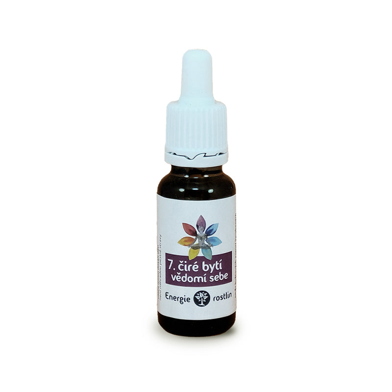 Bachovyesence_Cirebytiavedomisebe_20ml_kapky_Energierostlin Energie rostlin Bachovy esence - Směs č. 7 - Čiré bytí a vědomí sebe (20 ml)