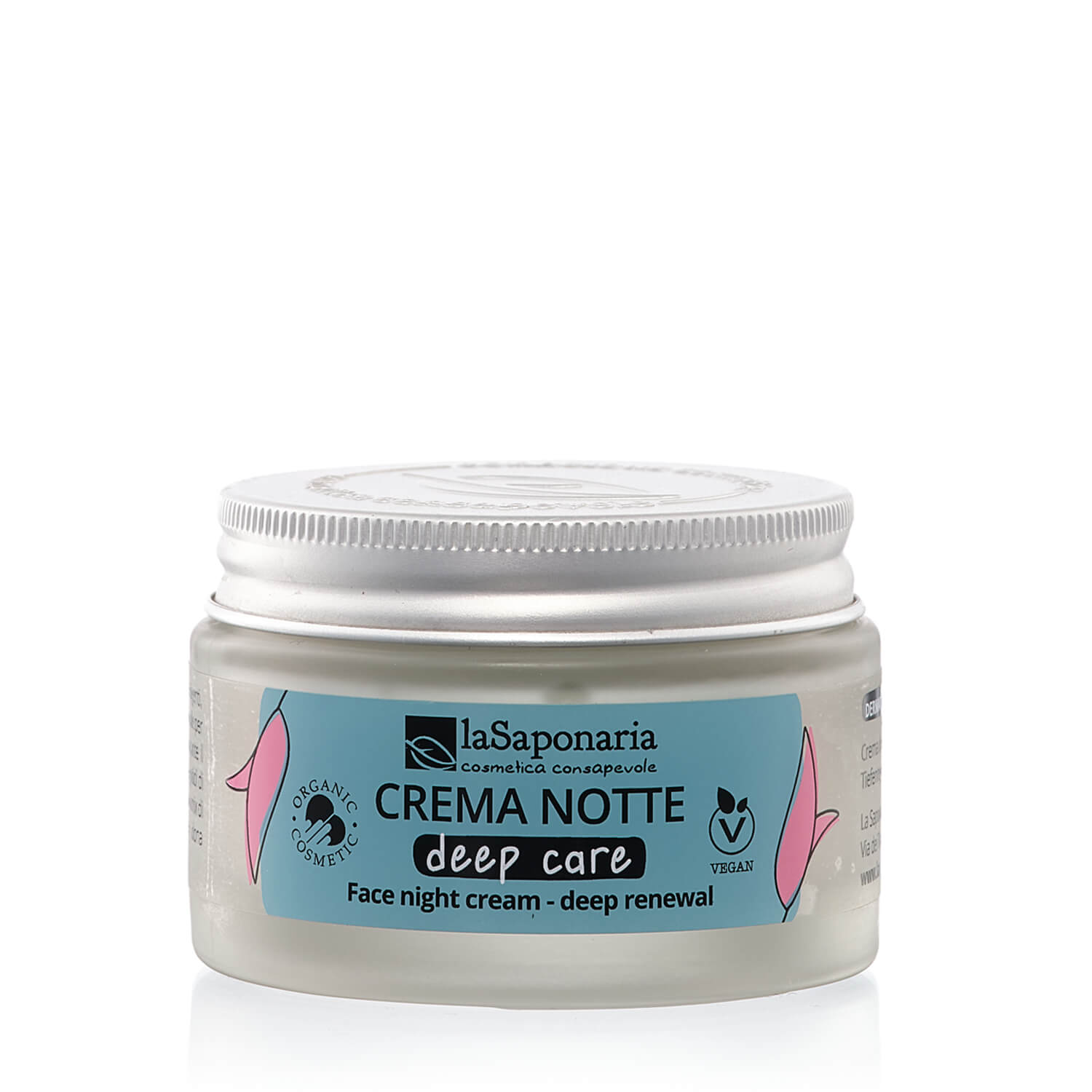 Crema-notte-deep-care laSaponaria Noční pleťový krém Deep Care pro zralou pleť BIO (50 ml) - hloubková obnova během spánku