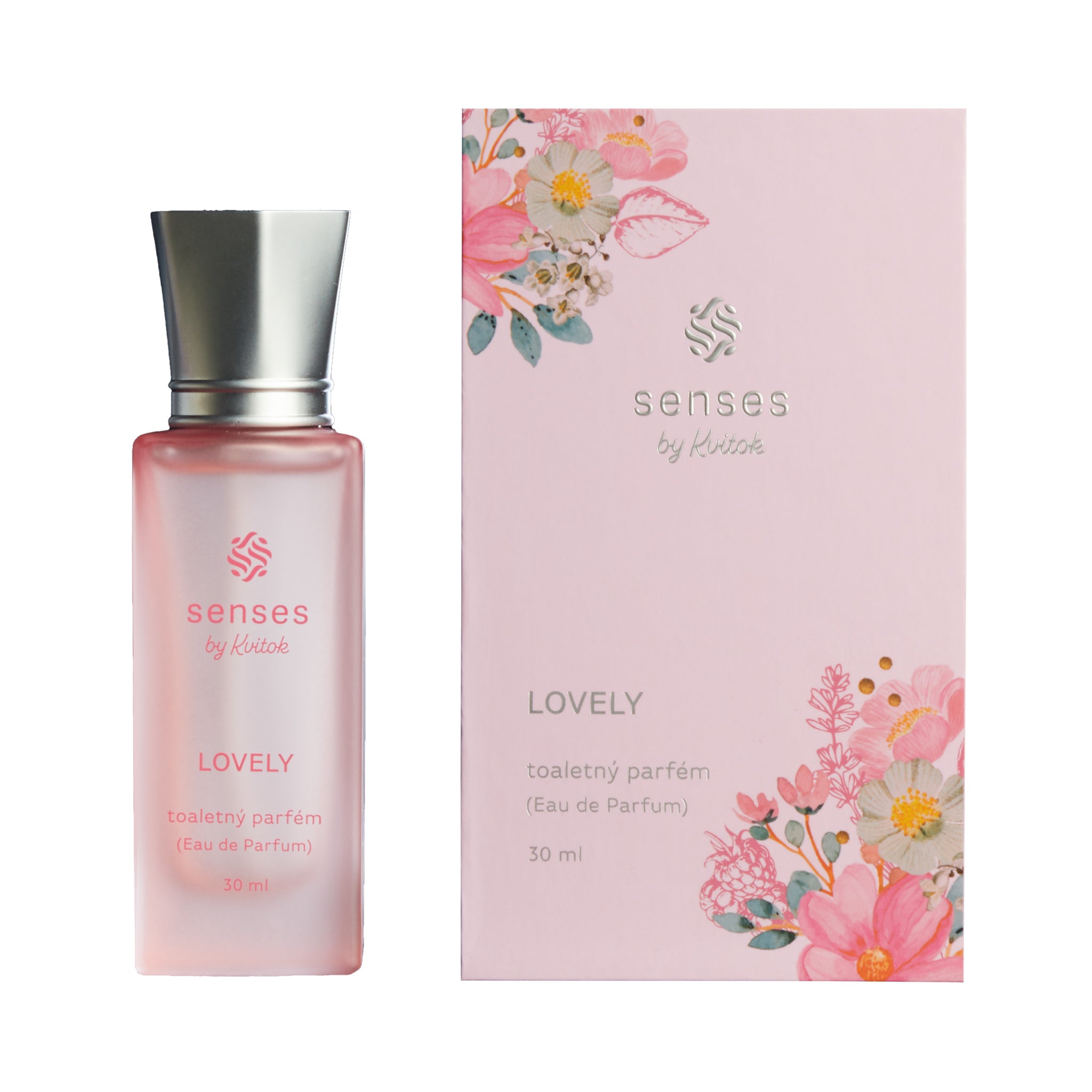 KvitoktoaletniparfemLovely Kvitok Senses Toaletní parfém Lovely (30 ml) - s vůní růže, vanilky a citrusů