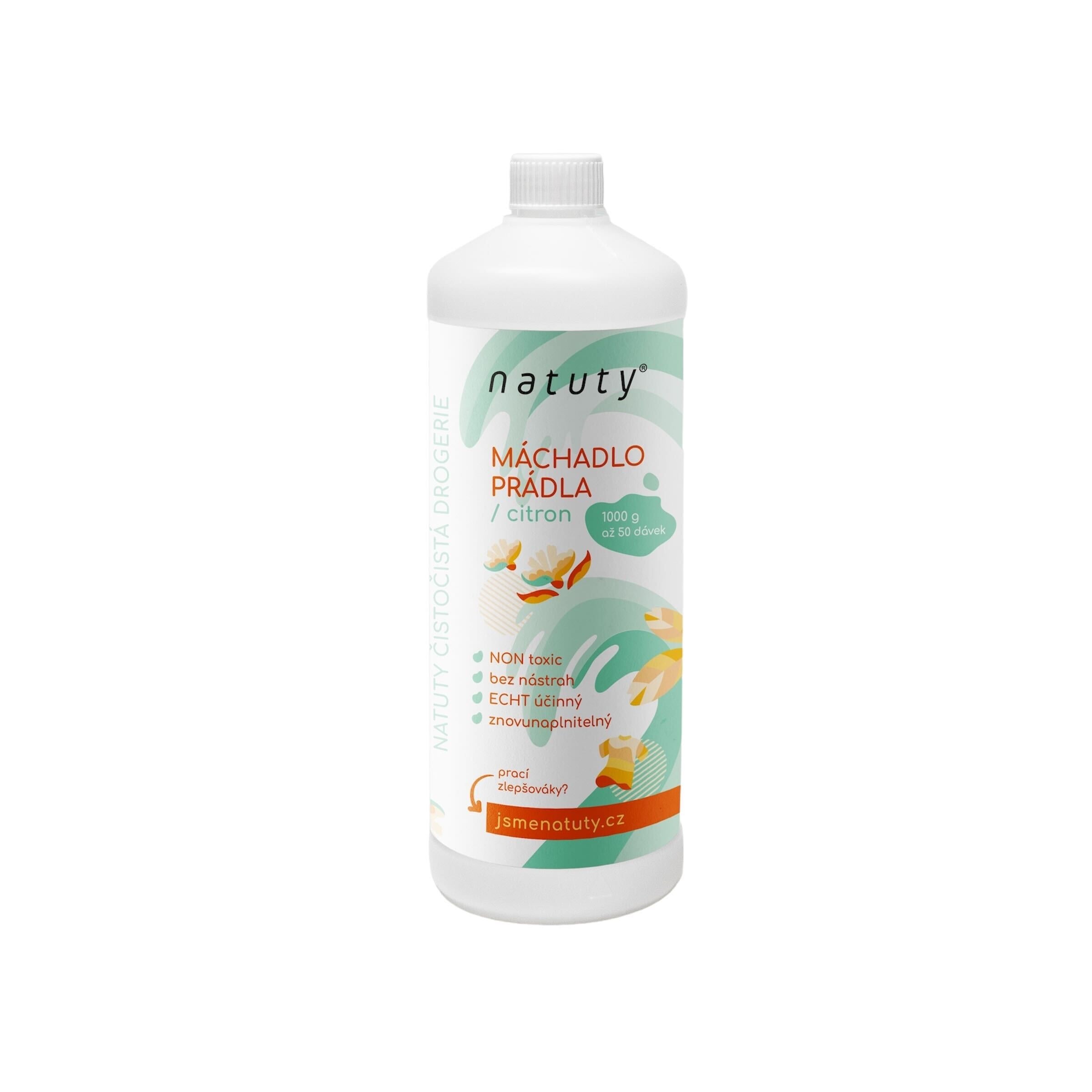 Natuty_machadlo_citron Natuty Máchadlo prádla s vůní citronu - 1 l