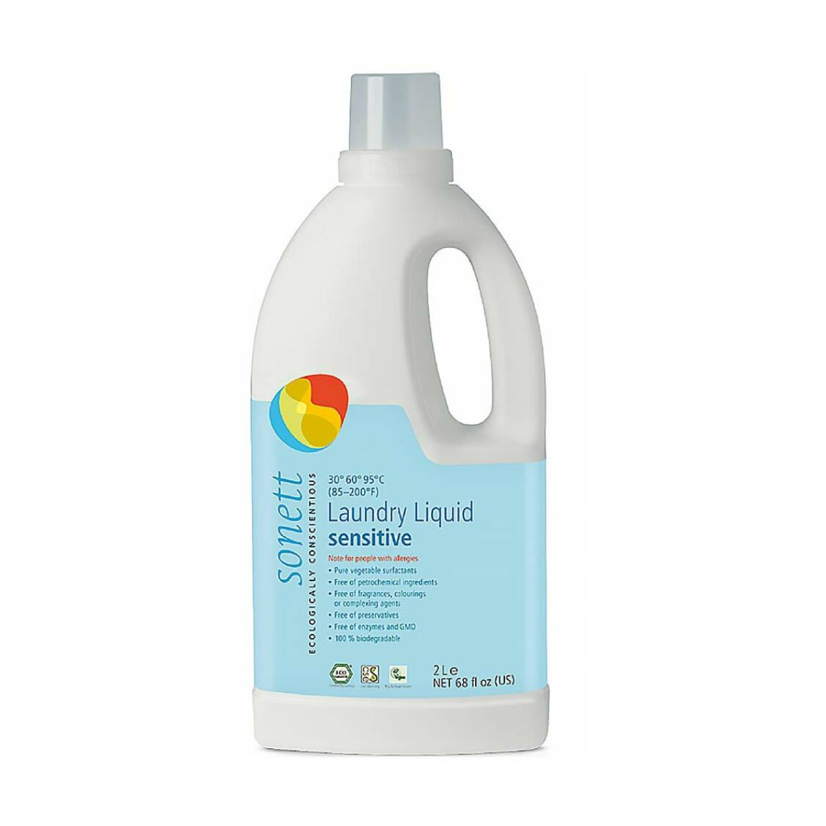 Navrhbeznazvu_10_98482118-cd55-4fbb-9f9e-3eb0c429579c Sonett Univerzální tekutý prací gel na bílé i barevné prádlo Sensitive - 2 l
