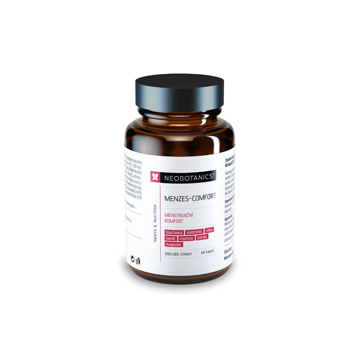Navrhbeznazvu_4 Neobotanics Menzes-Comfort (60 kapslí) - pro komfort v období menstruace