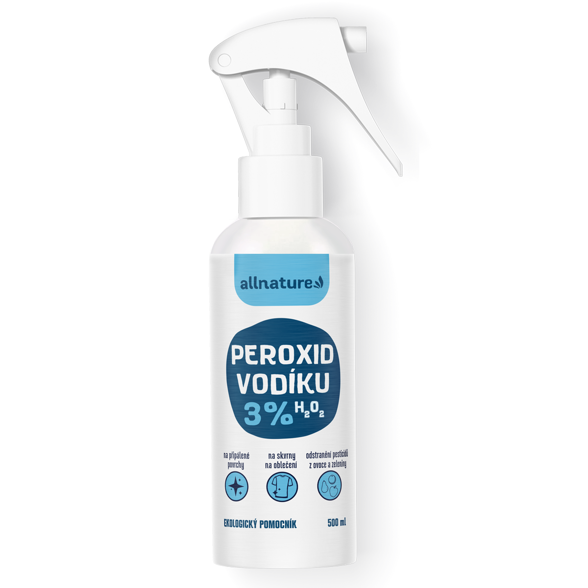 allnature-peroxid-vodiku-3-500-ml Allnature Peroxid vodíku 3% - 500 ml - univerzální pomocník do domácnosti