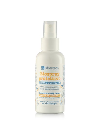 bio-spray-protettivo-difesa-naturale-anti-zanzare-delicato-sulla-pelle laSaponaria Ochranná emulze ve spreji (100 ml) - nevoní bodavému hmyzu