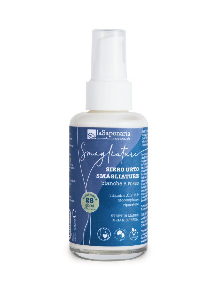 da71a5f4667bf9ca402e1c563e8b6d78-Siero-smagliature-771x1000 laSaponaria Tělové sérum na strie BIO (100 ml)