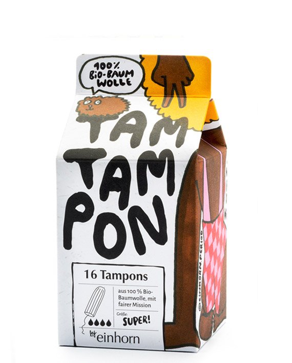 dbf9f88122e446ba498c2aae60d22b12-Tamtampon-super-01 Einhorn Tampony TamTampon Super (16 ks) - hypoalergenní z bio bavlny