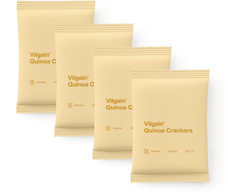 e8de58fd-83f8-4e44-96e9-ef320f677df0 Vilgain Quinoa krekry BIO – 4× sezam 100 g