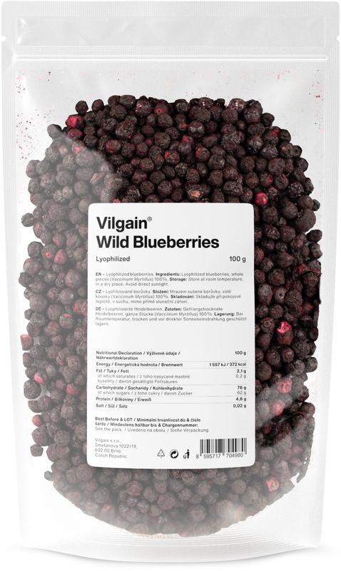 f28538bd-7999-4ed7-a127-ee7a5dafd6b5 Vilgain Borůvky lesní lyofilizované – 100 g