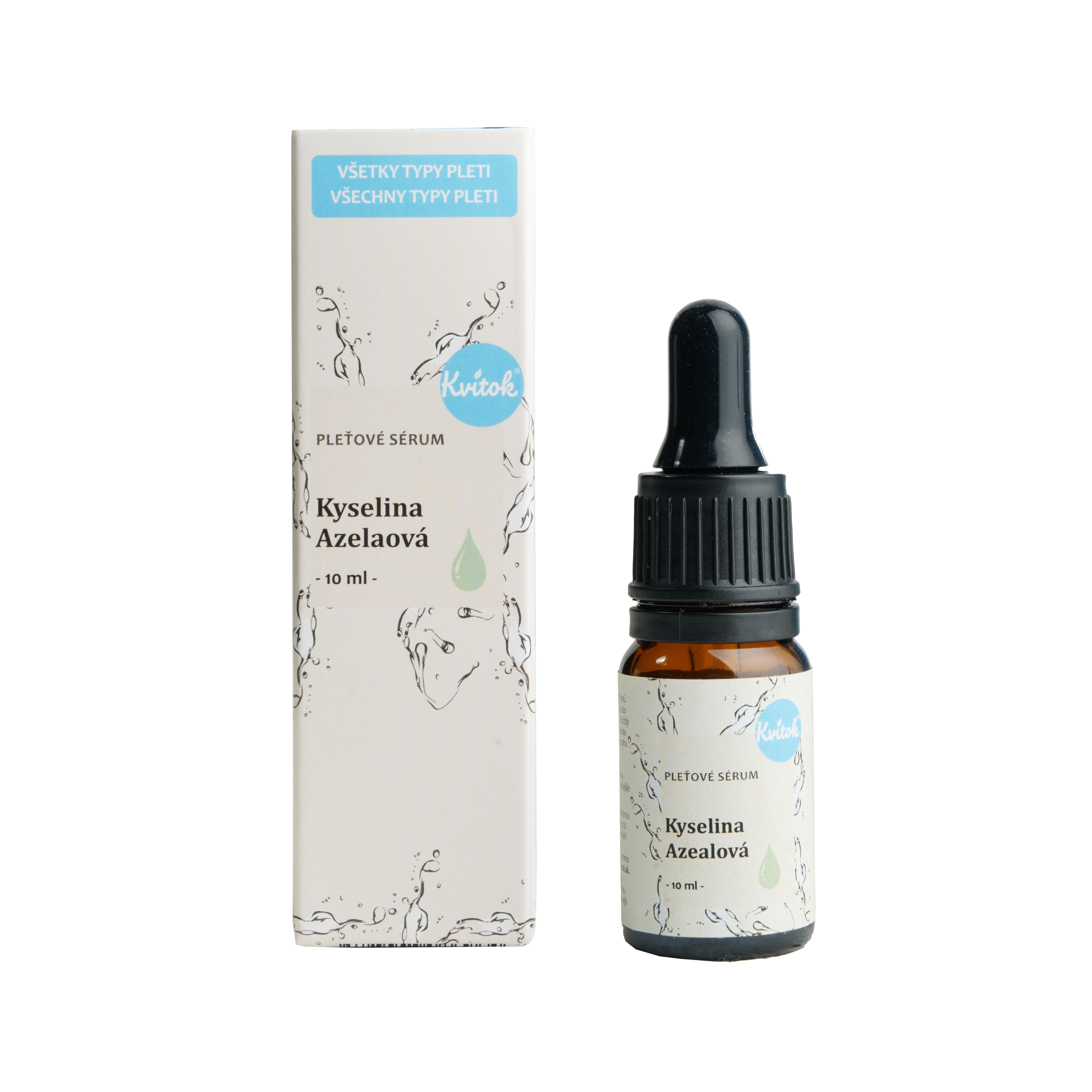 pletoveserumkyselinaazelaova10ml2 Kvitok Pleťové sérum - Kyselina azelaová (10 ml) - pro problematickou a aknózní pleť