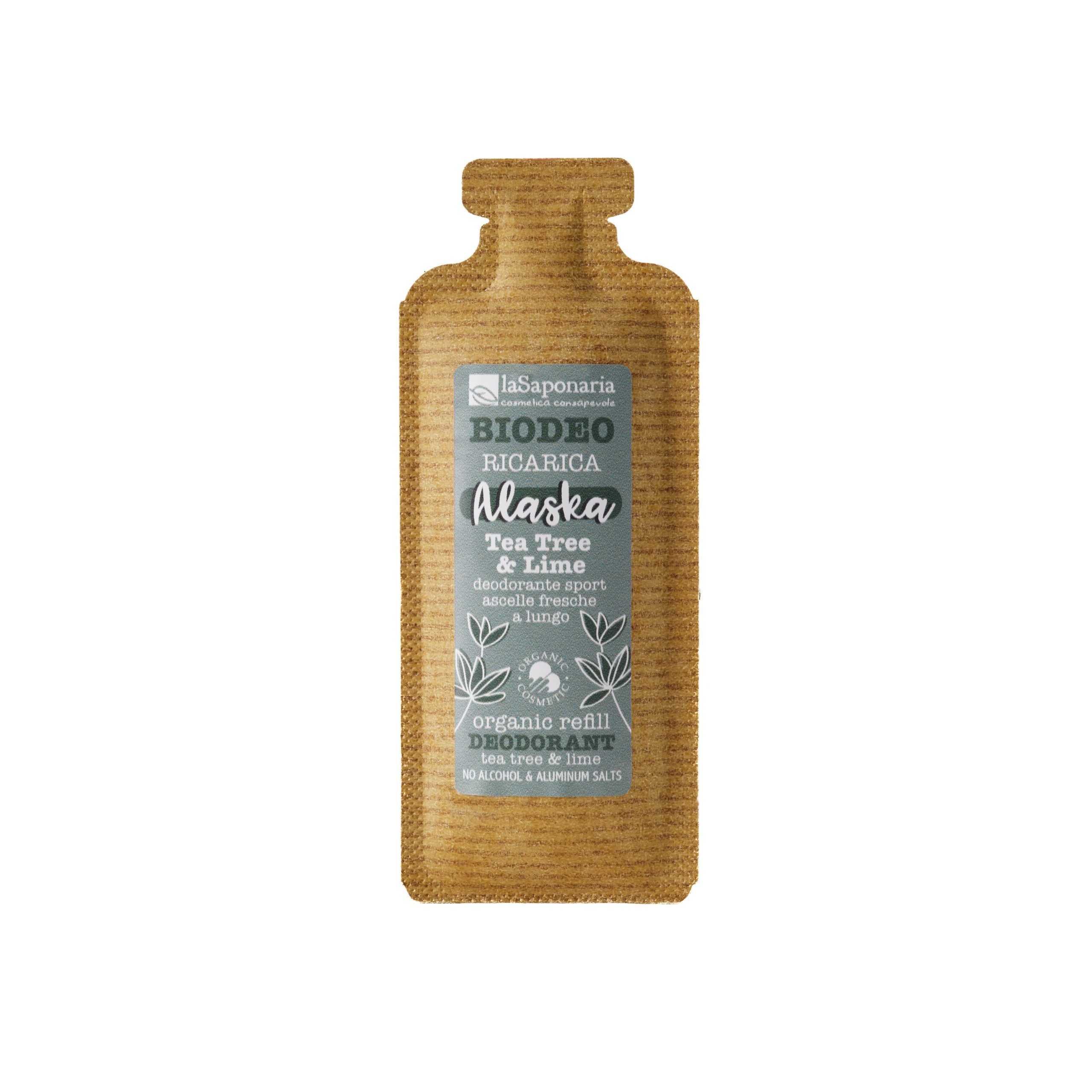 rsz_alaska_-_biodeo_ricarica laSaponaria Náplň do roll-on deodorantu Alaska - Limeta & Šalvěj BIO (40 ml) - extra svěží unisex vůně