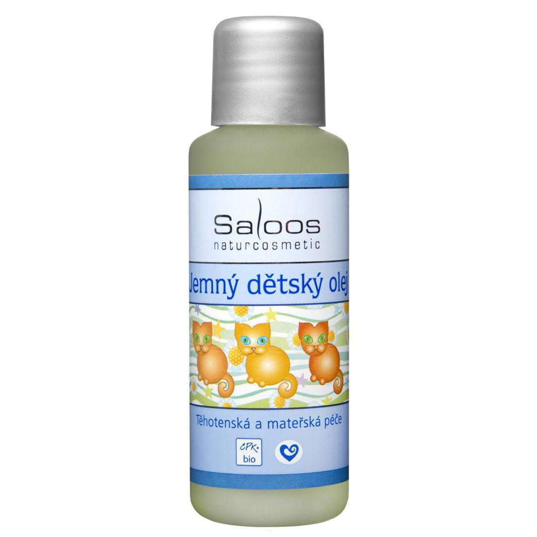 saloos_DP_Jemny_detsky_olej_50ml Saloos Jemný dětský olej regenerační BIO (50 ml) - pro masáž i denní péči o miminko