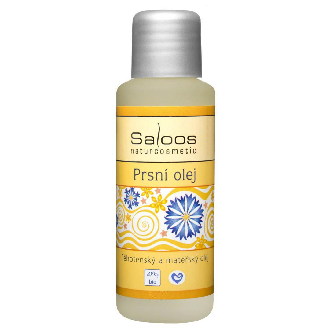 saloos_DP_Prsni_olej_50ml Saloos Prsní olej těhotenský a mateřský BIO (50 ml) - pro péči před i po porodu