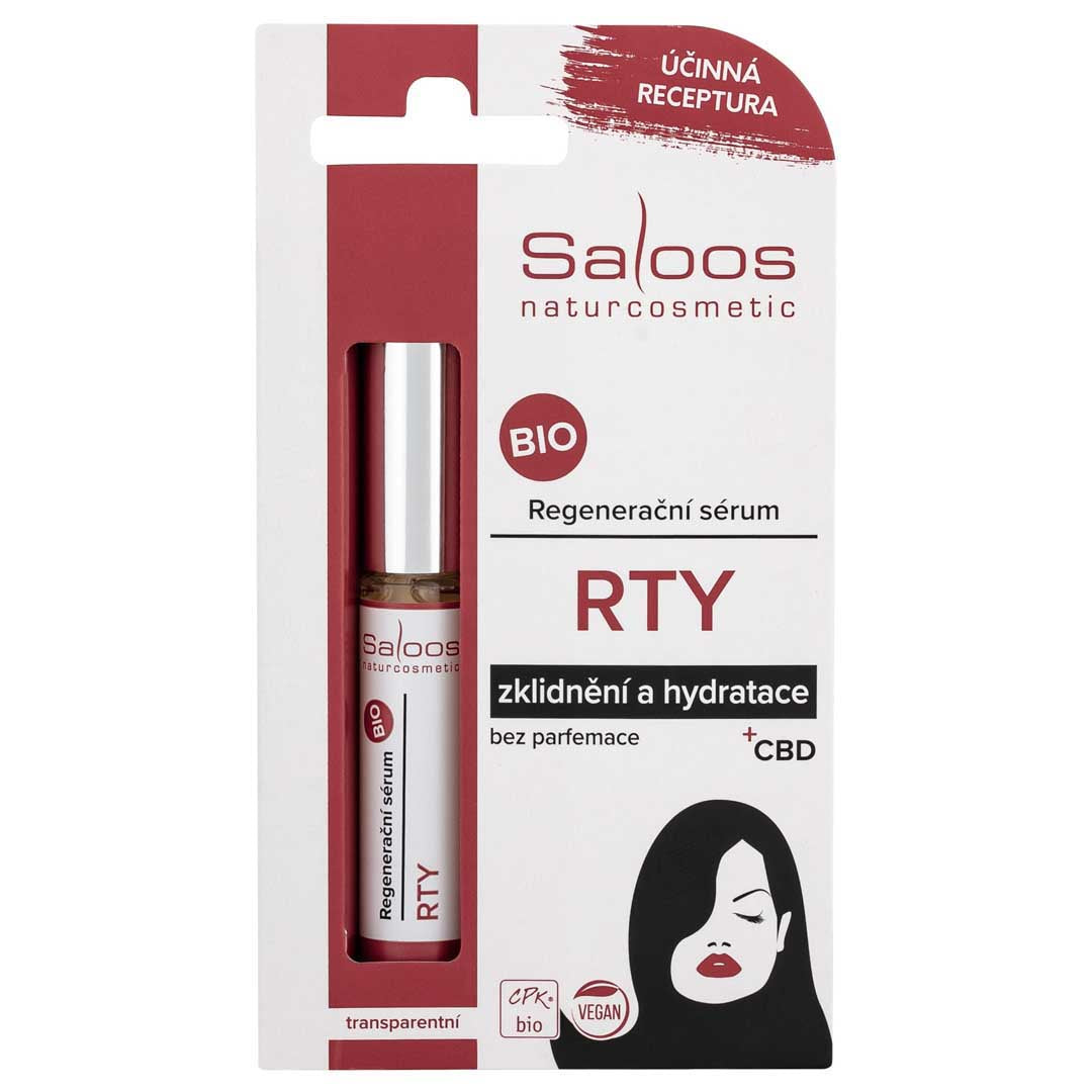 saloos_DP_bio_regeneracni_serum_na_rty_7ml Saloos Hydratační sérum na suché a popraskané rty BIO (7 ml) - s extrakty z konopí a mořských řas