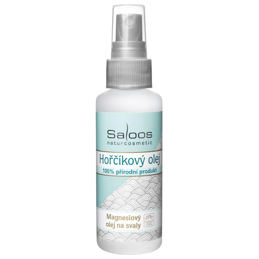 saloos_Horcikovy_olej_50ml Saloos Hořčíkový olej - 50 ml - úleva pro namožené svaly