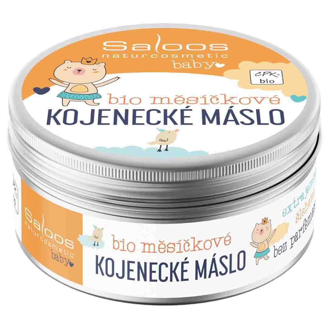 saloos_bioSlehanaMaslaDetske_kojenecke_150ml Saloos Šlehané měsíčkové kojenecké máslo BIO (150 ml) - pro miminko i maminku