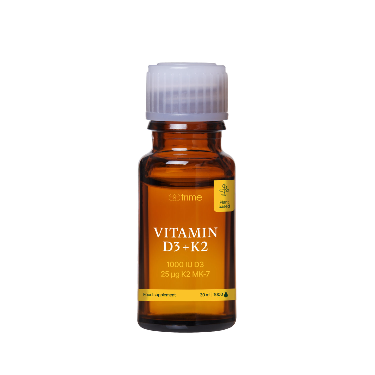 8594204940030_Trime_VitD3_K2_02 Trime Vitamin D3 + K2, 1000 IU + 25 µg - kapky (30 ml) - 500 dávek a skvělá vstřebatelnost
