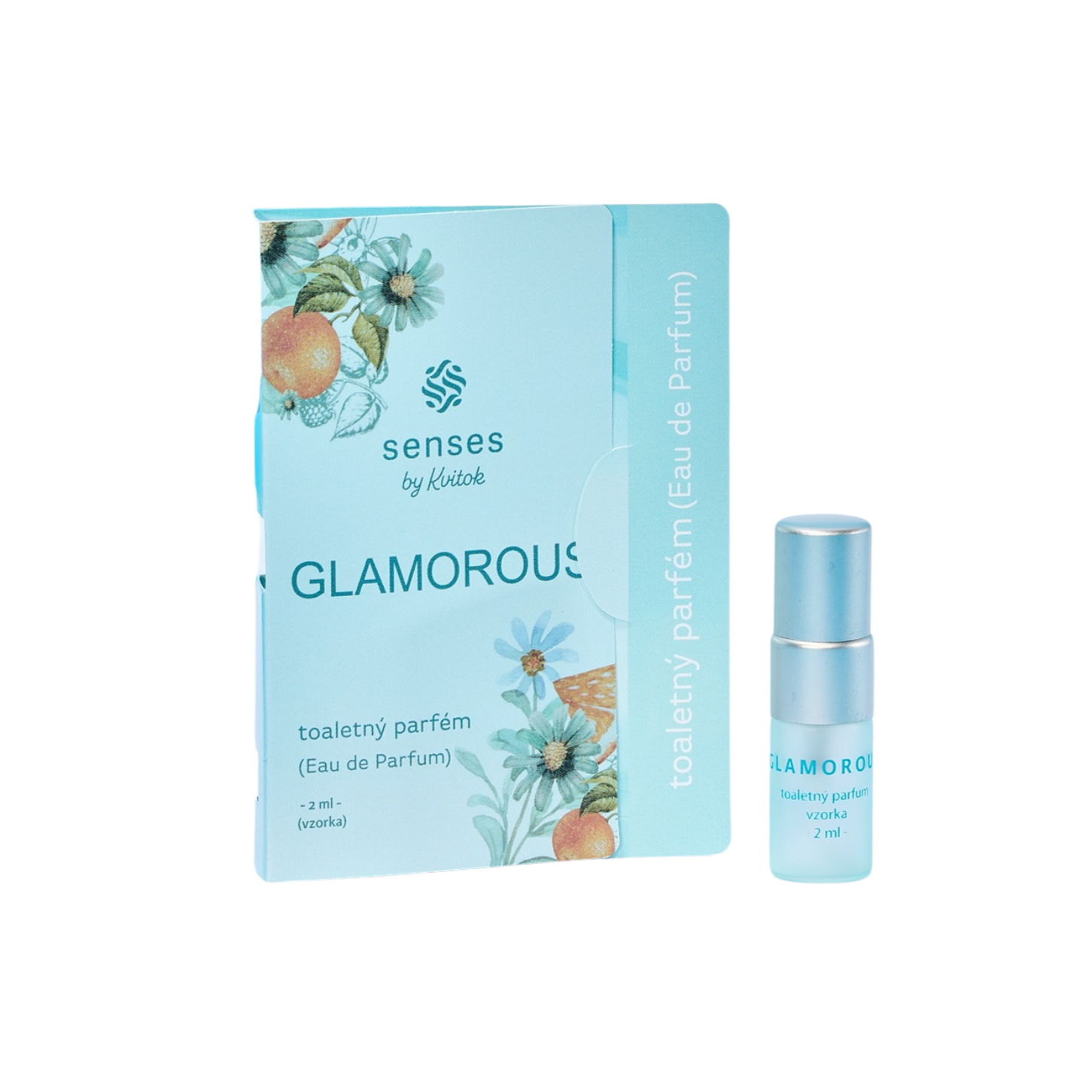 Kvitok_Senses_vzorek_Glamorous_2_ml Kvitok Senses Toaletní parfém Glamorous - vzorek (2 ml) - sladká krémová vůně