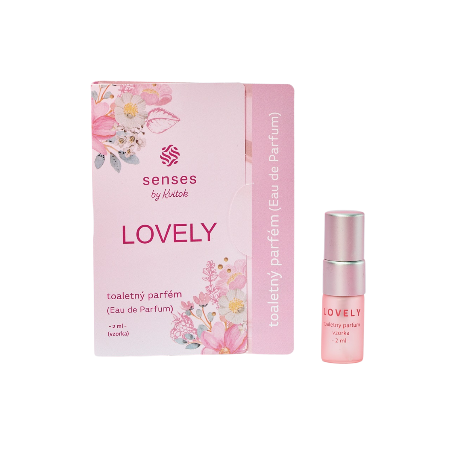 Kvitok_Senses_vzorek_Lovely_2_ml Kvitok Senses Toaletní parfém Lovely - vzorek (2 ml) - s vůní růže, vanilky a citrusů