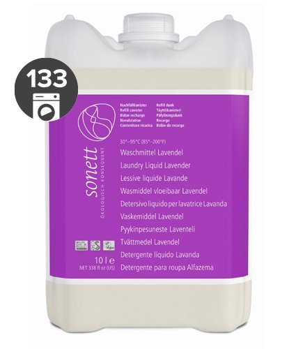 ceab688ffaf76157a04c7c07c52c6584-lavender-laundry-liquid-10l Sonett Univerzální tekutý prací gel na bílé i barevné prádlo - 10 l