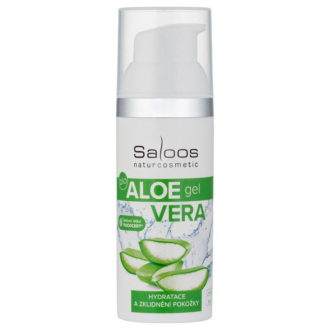saloos_intentelo_aloe_vera_gel_50ml Saloos Aloe vera gel BIO (50 ml) - intenzivní hydratace a zklidnění pokožky