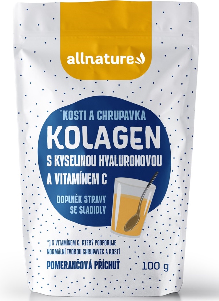 29470-1_allnature-kolagen-s-kyselinou-hyaluronovou-a-vitaminem-c-s-prichuti-pomerance-100-g Allnature Kolagen s kyselinou hyaluronovou a vitamínem C s příchuťí pomeranče 100 g