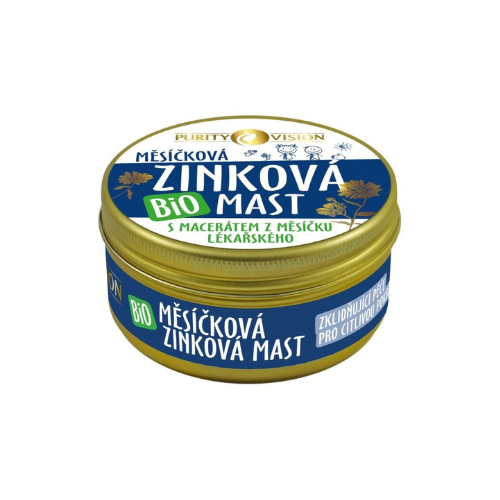 5af28ad14fabdb67659c36b7bbcefccd-Navrh-bez-nazvu Purity Vision Zinková mast s měsíčkem (70 ml) - skvělá na opruzeniny a ekzémy