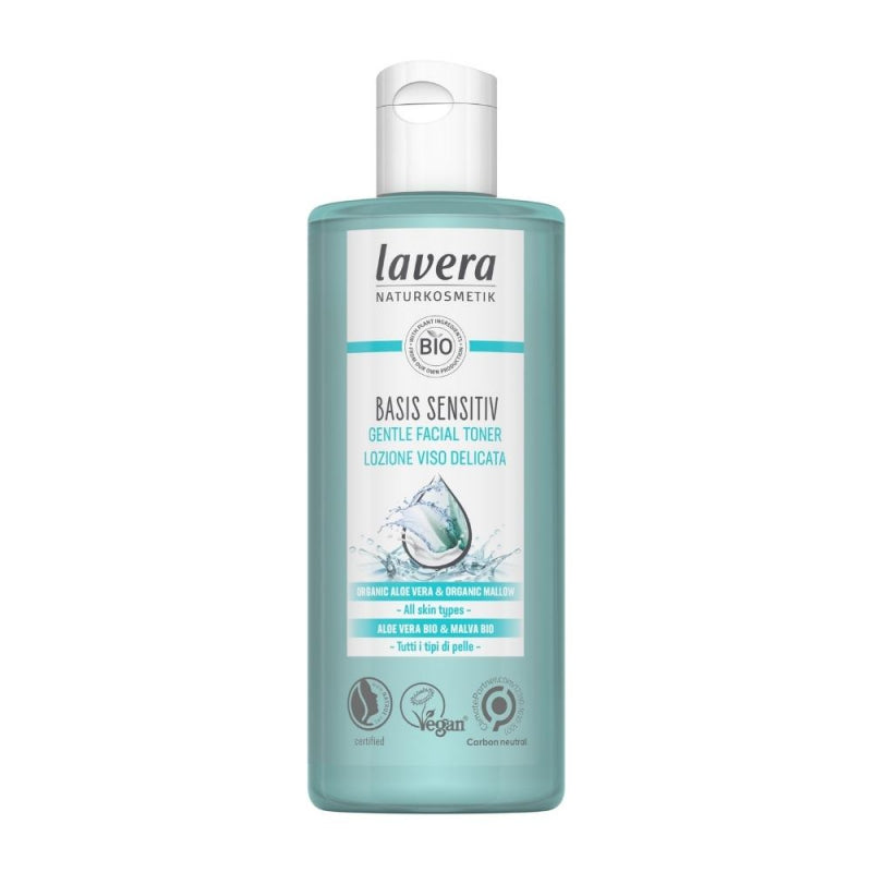 Lavera_PletovavodaBasisSensitivehydratacni_125ml Lavera Basis Sensitive Jemná hydratační pleťová voda s Aloe vera (200 ml) - pro všechny typy pletí