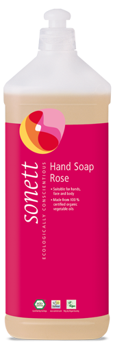 0a82d5df5c122a8895f1978256da9961-soap-rose-1l-en Sonett Tekuté mýdlo - růže BIO - 1 l - pro vaše ruce, obličej i celé tělo